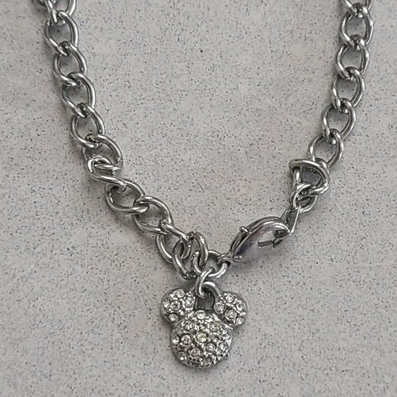 Disney Charm Bracelet, with Mickey Mouse Ears Charm - Picture 1 of 6